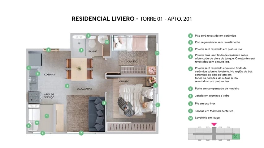 Residencial Liviero - Foto 13
