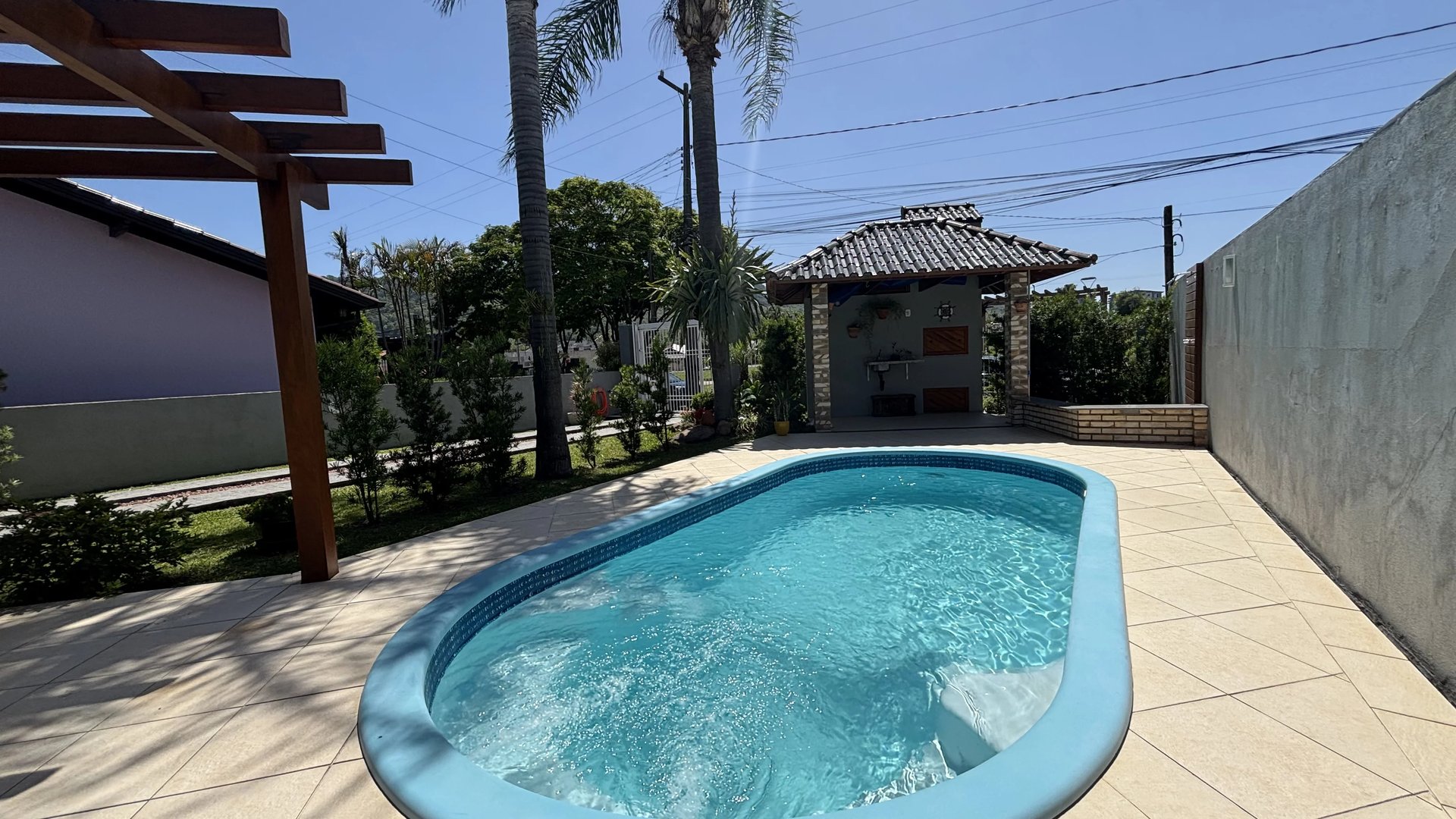 Casa no Arroio Grande com piscina e pátio. - Foto 6
