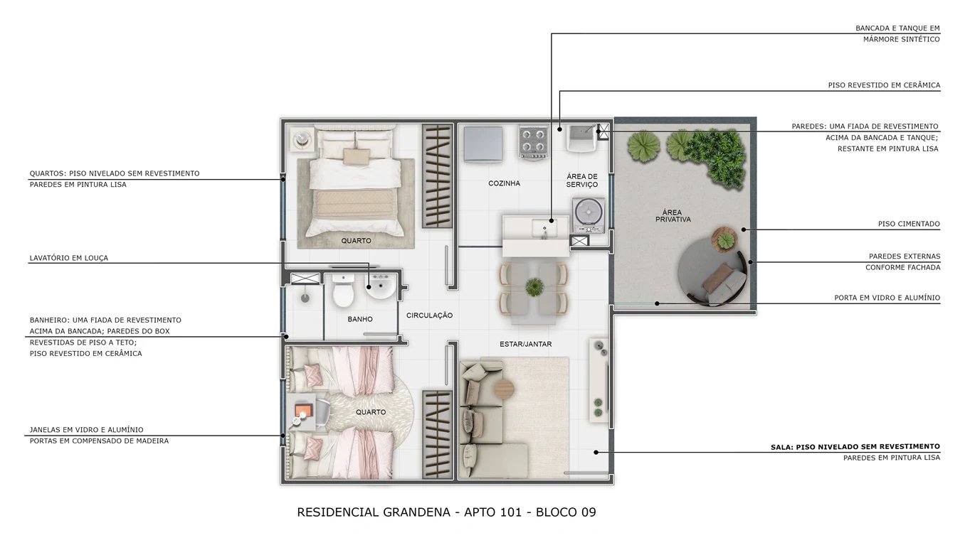 Residencial Grandena - Foto 9