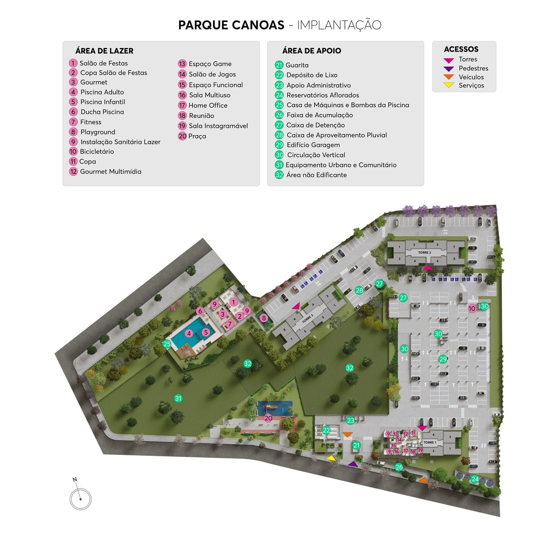 Residencial Parque Canoas - Foto 24
