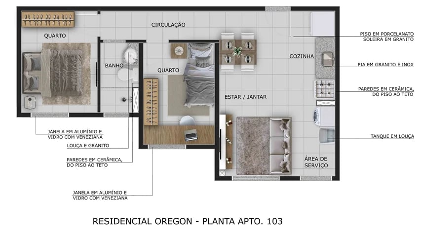 ESGOTADO - Residencial Oregon - Foto 18