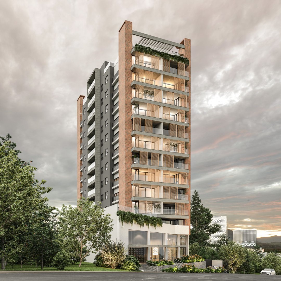 Apartamento no Centro com 1 dormitório e área gourmet