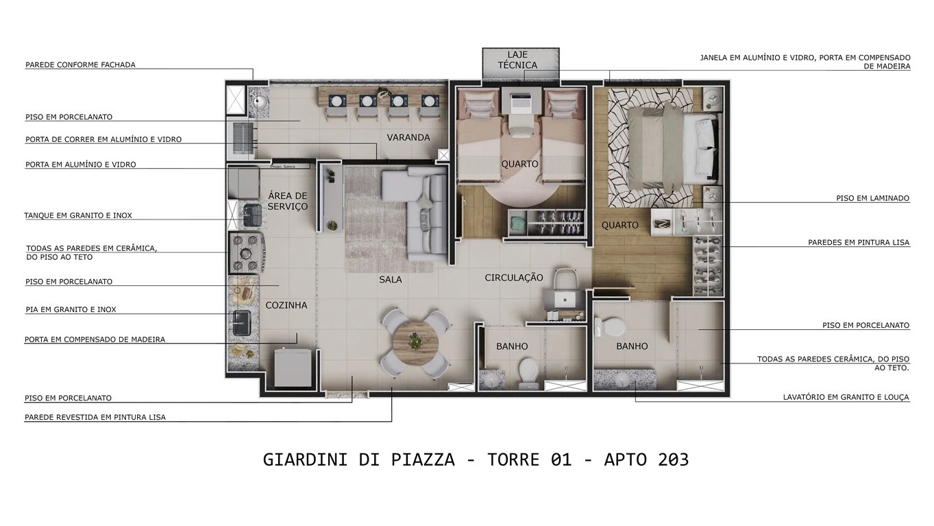 Residencial Giardini di Piazza  - Foto 24