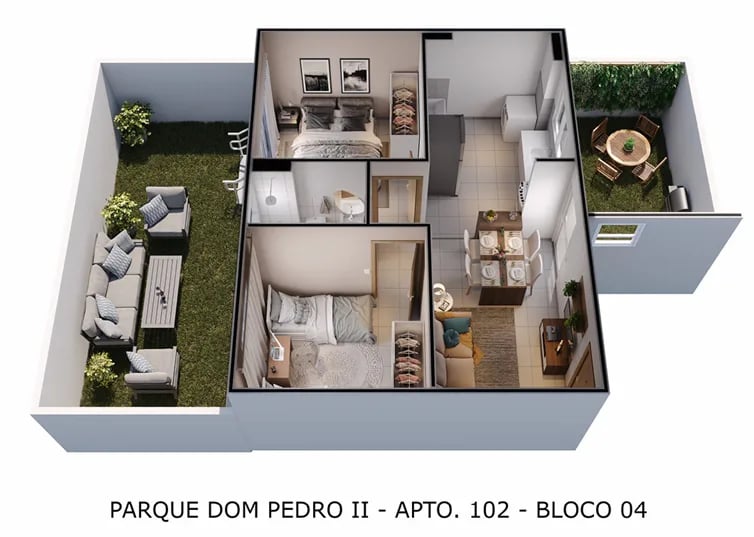 ESGOTADO - Residencial Parque Dom Pedro II - Foto 21