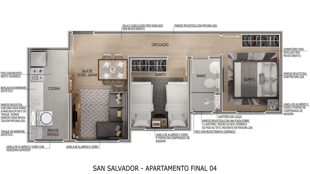 ESGOTADO - Residencial Spazio San Salvador - Foto 12