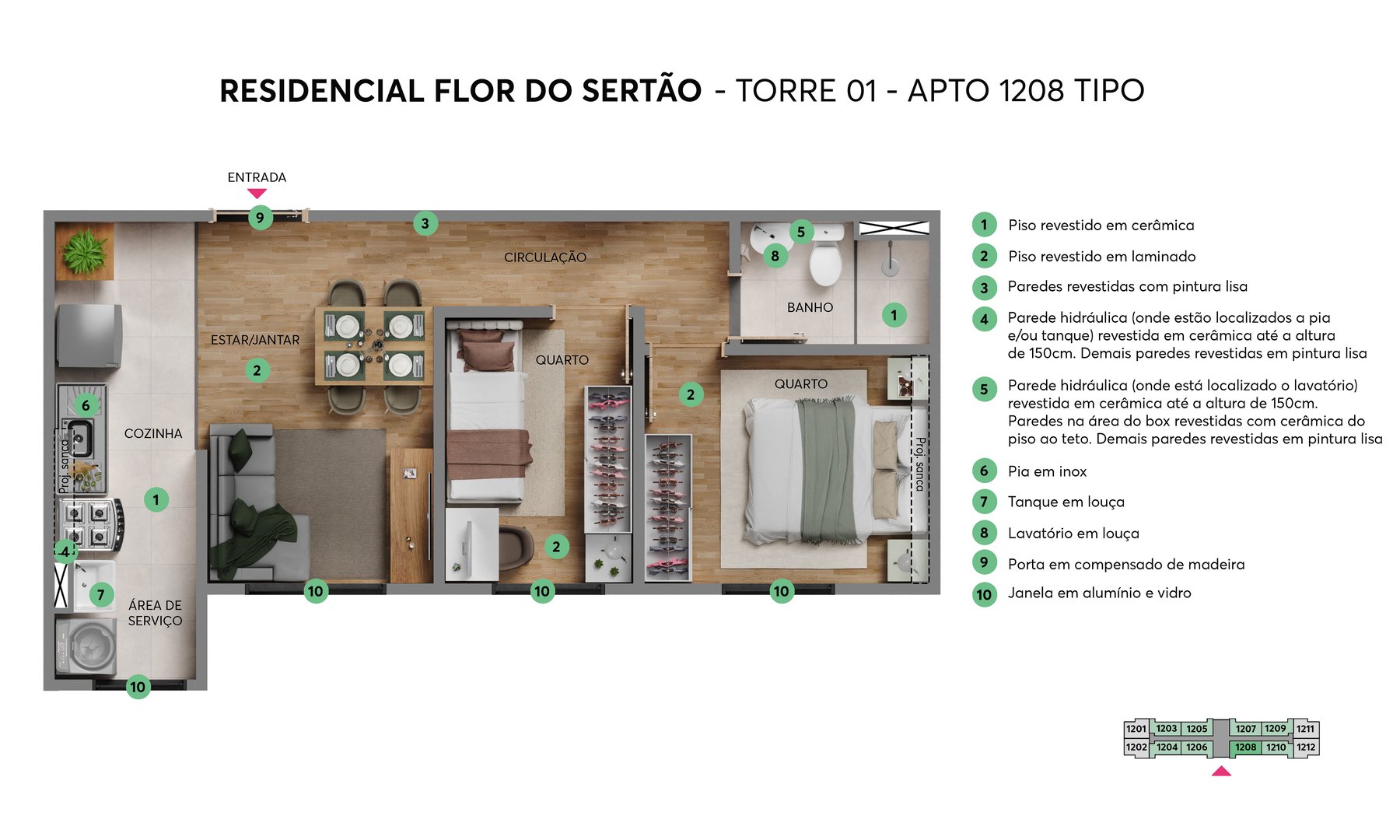 Residencial Flor do Sertão - Foto 15