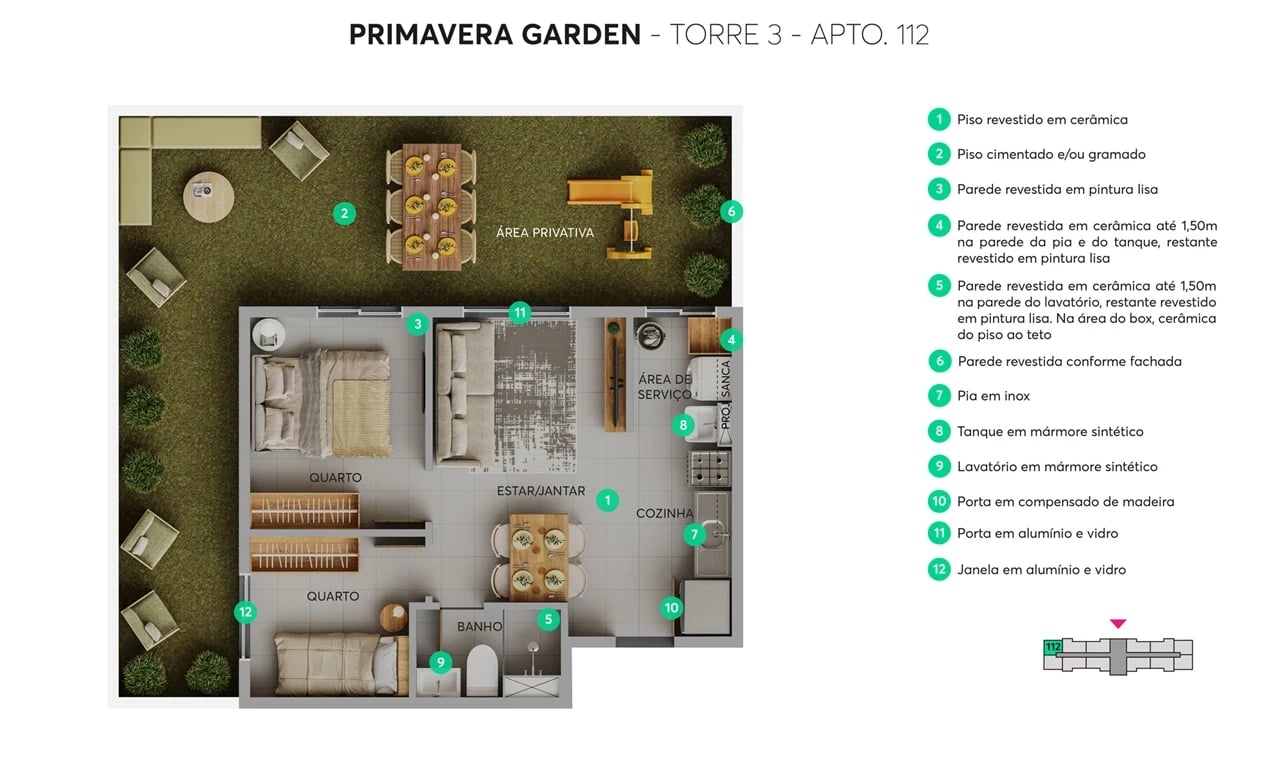Residencial Primavera Garden - Foto 12