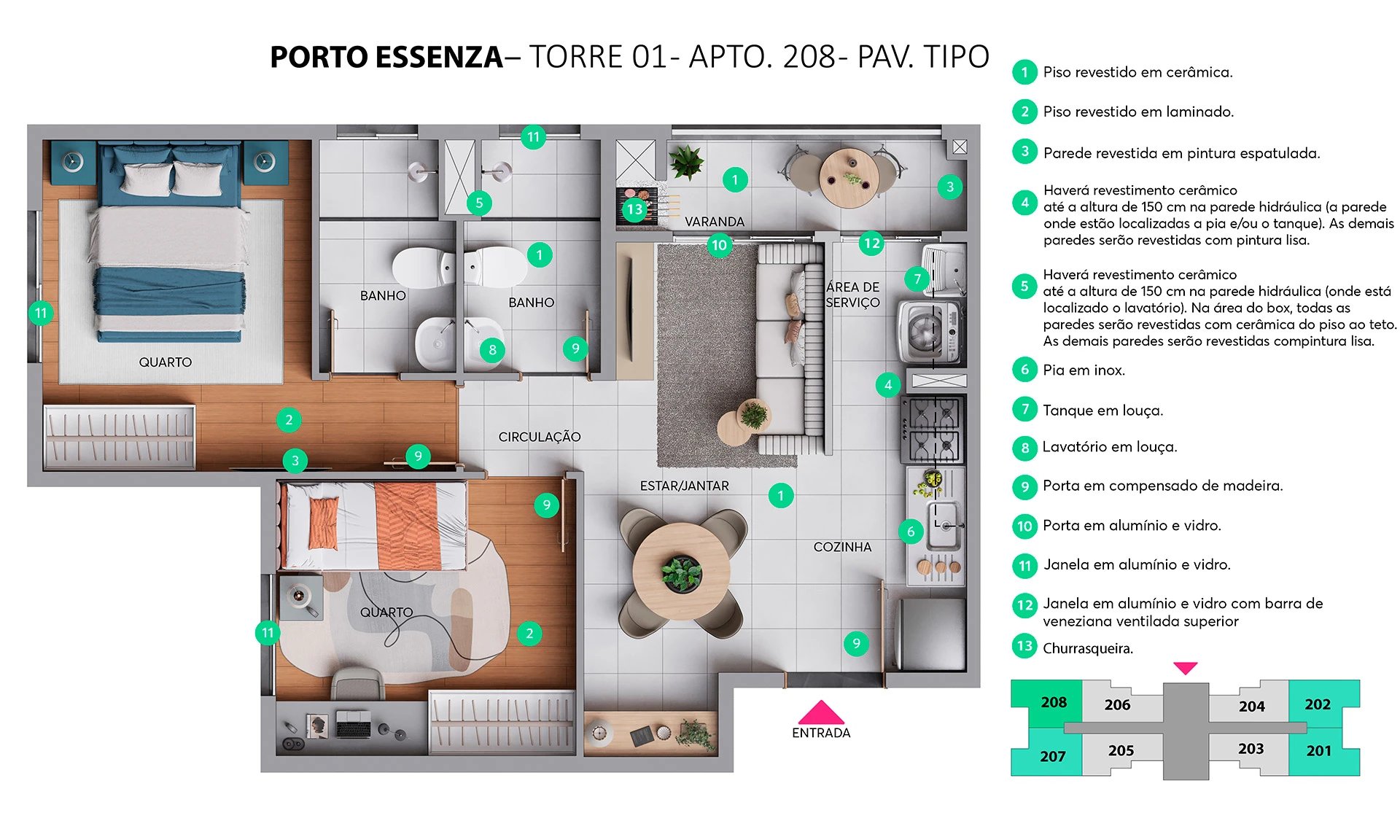 Residencial Porto Essenza - Foto 21