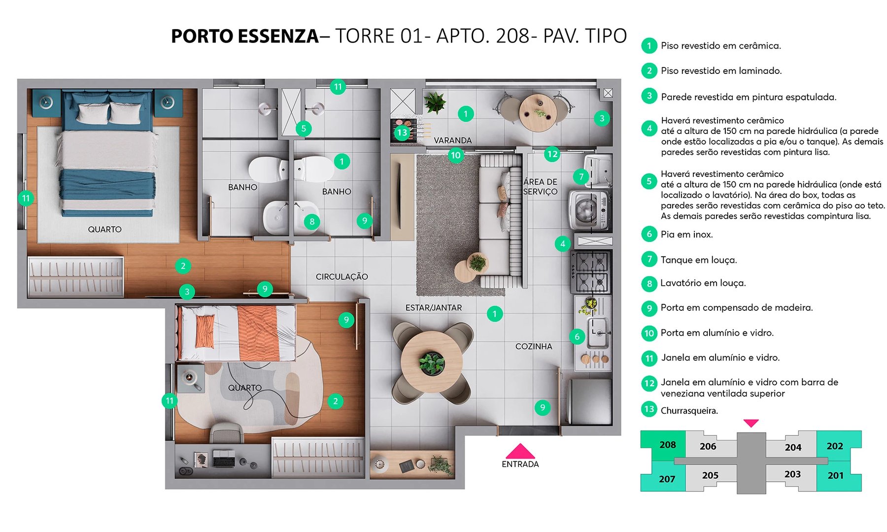 Residencial Porto Essenza - Foto 21