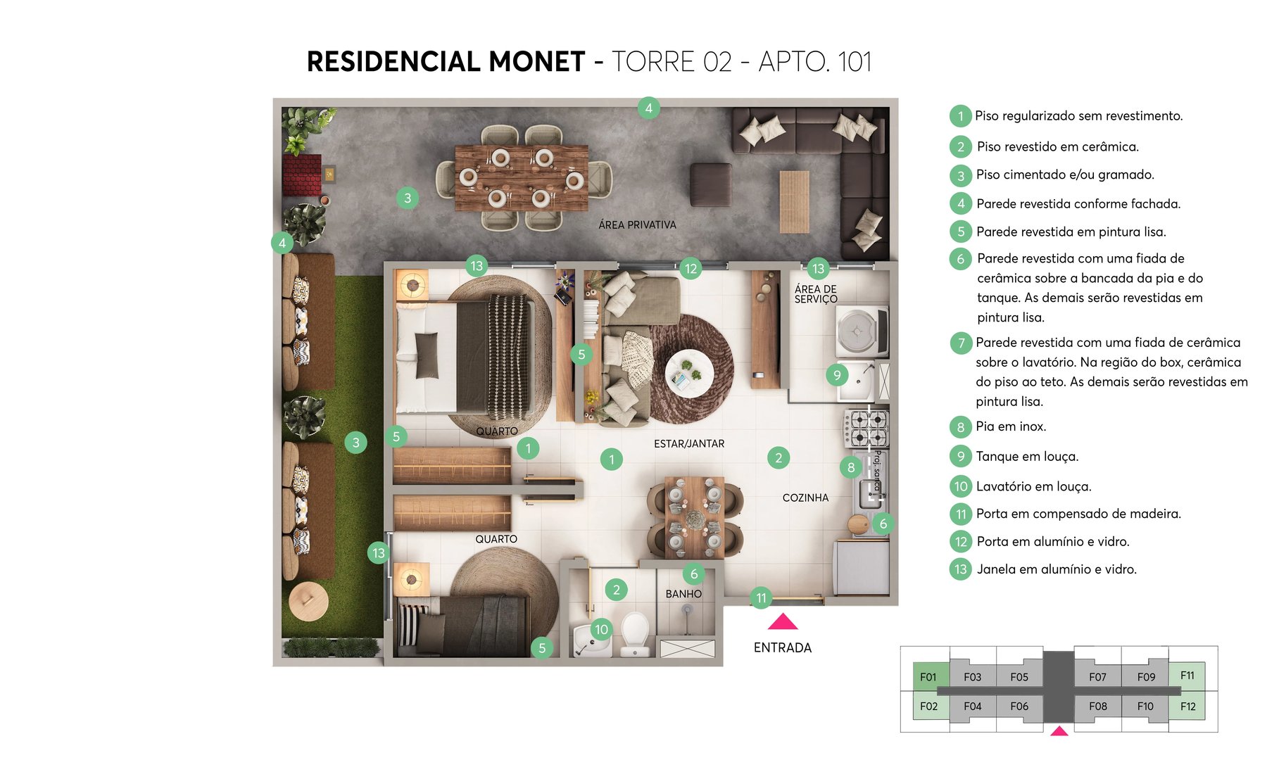 Residencial Monet - Foto 11