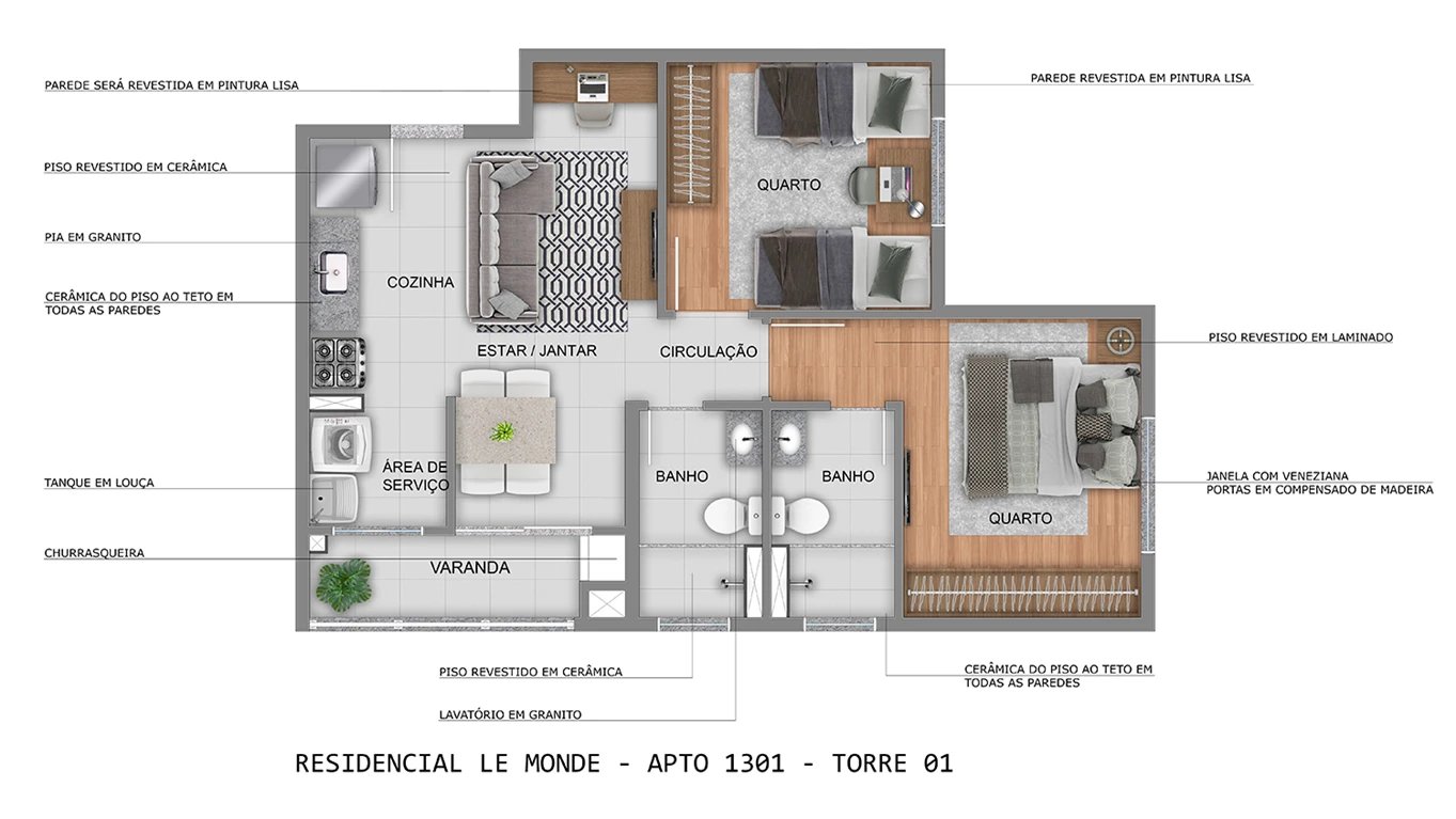 ESGOTADO - Residencial Le Monde - Foto 11