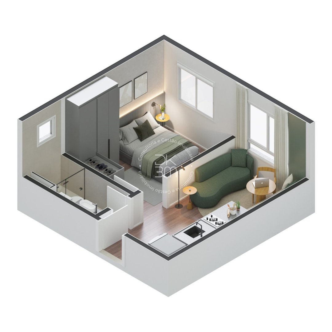 Apartamento 1 dormitório no Botafogo, foto 15