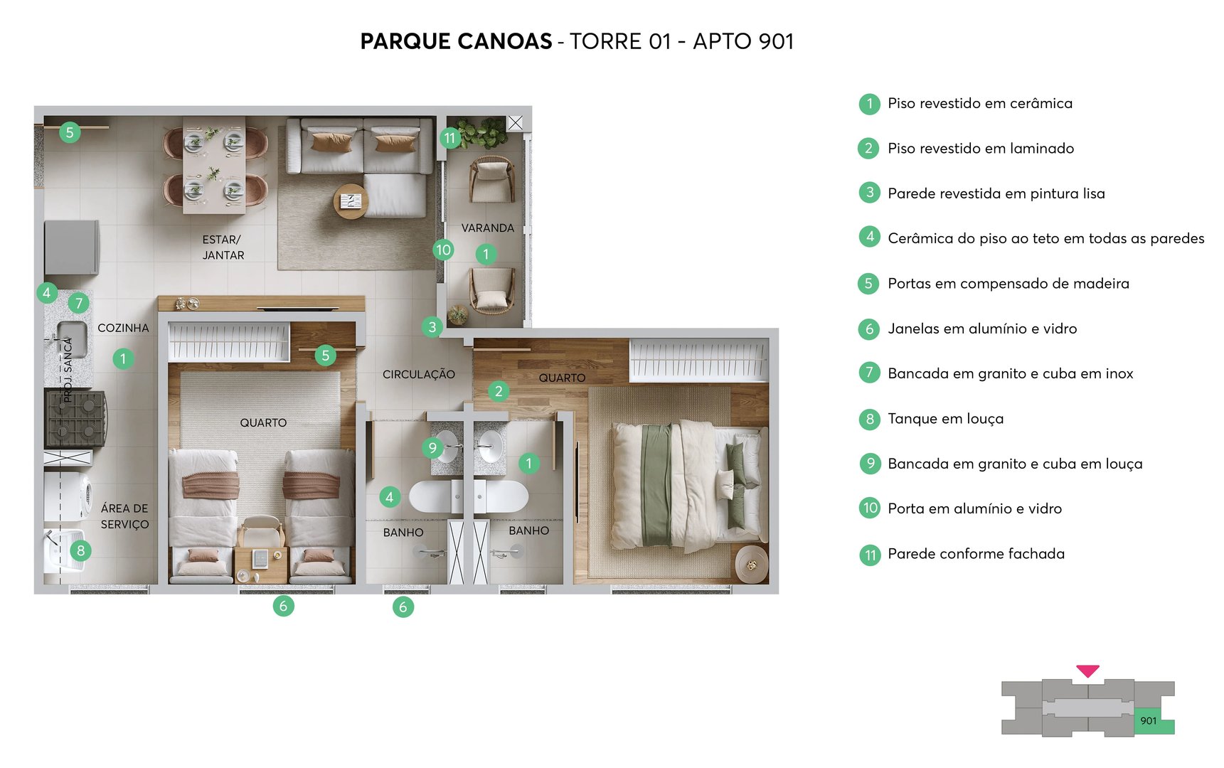 Residencial Parque Canoas - Foto 21