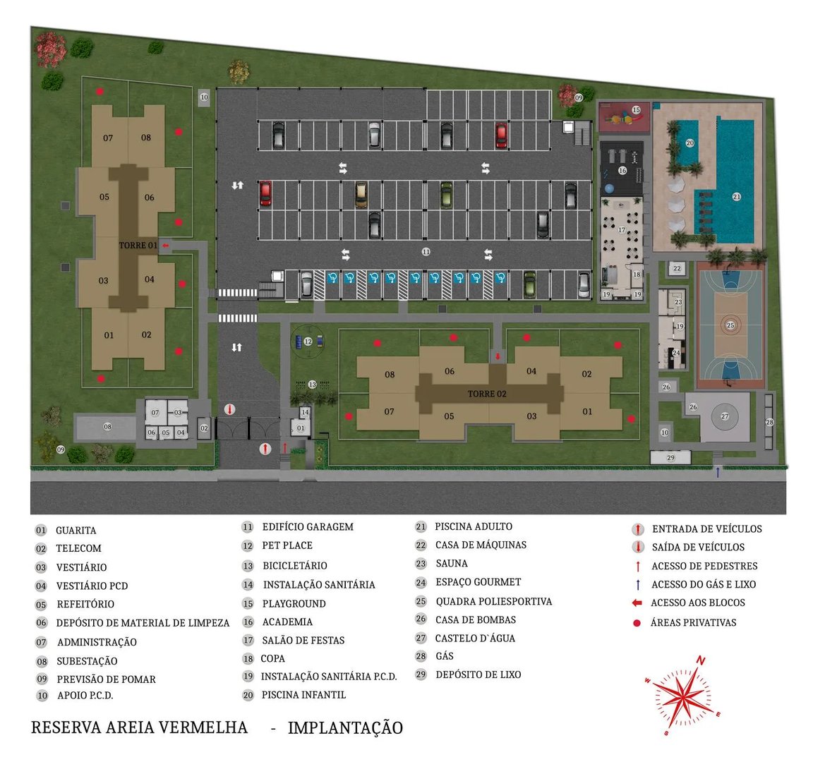 ESGOTADO - Residencial Reserva Areia Vermelha - Foto 18