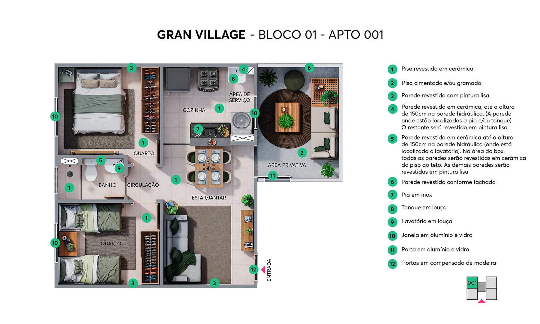 Residencial Gran Village - Foto 12