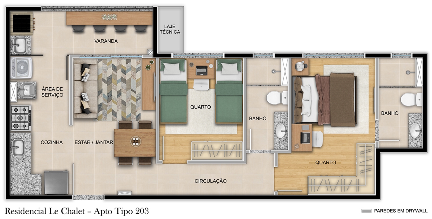 Residencial Le Chalet - Foto 27