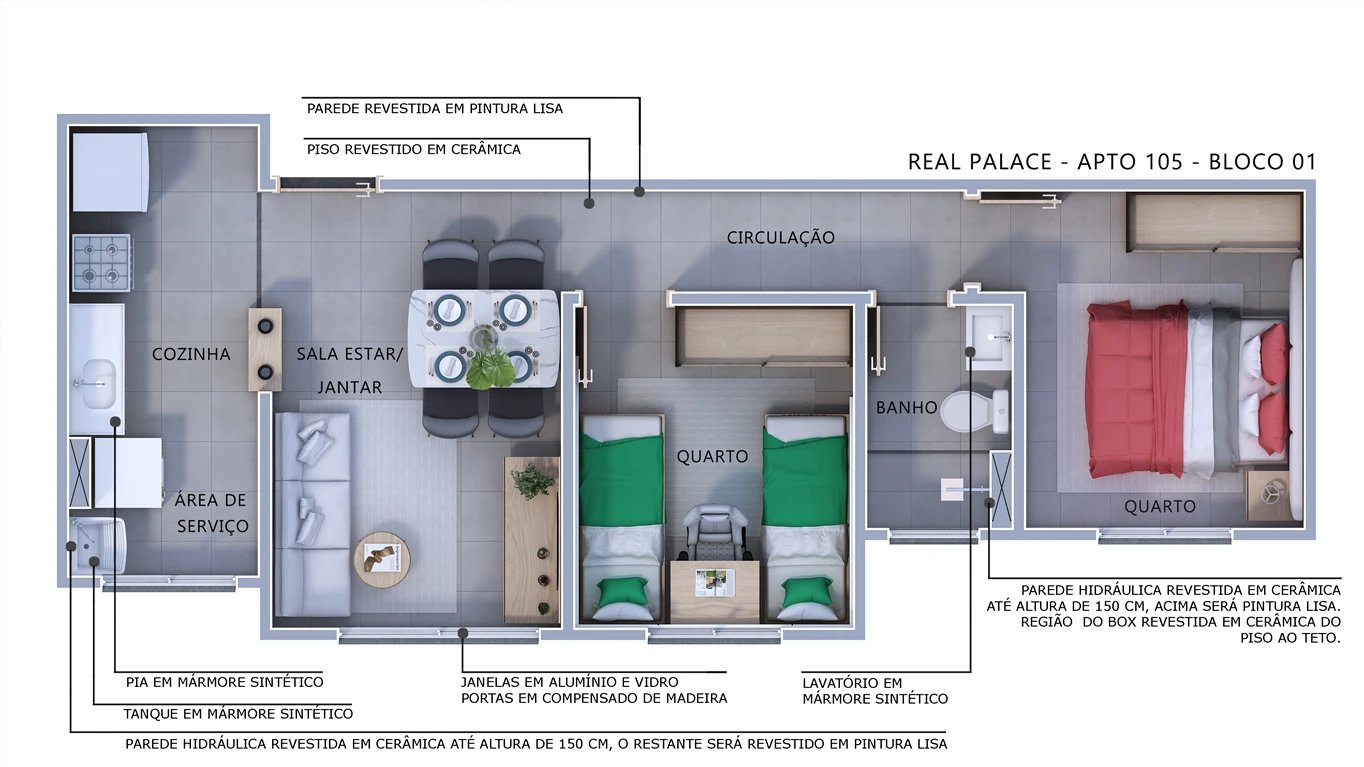 Residencial Real Palace - Foto 14