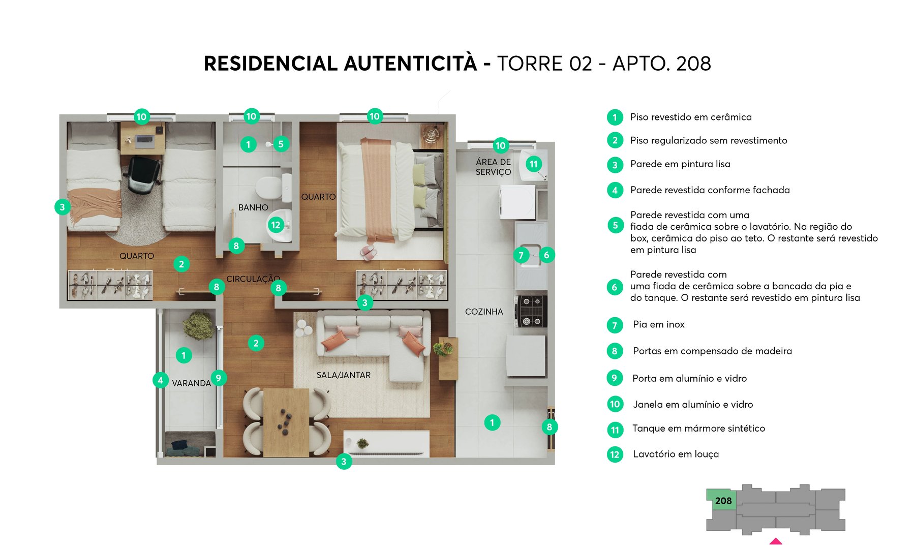 Residencial Autenticità - Foto 14