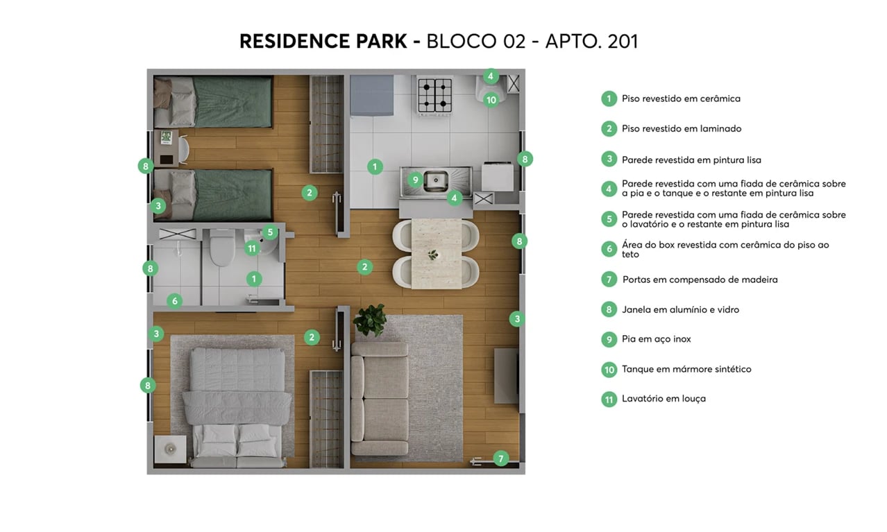 Residencial Residence Park - Foto 13