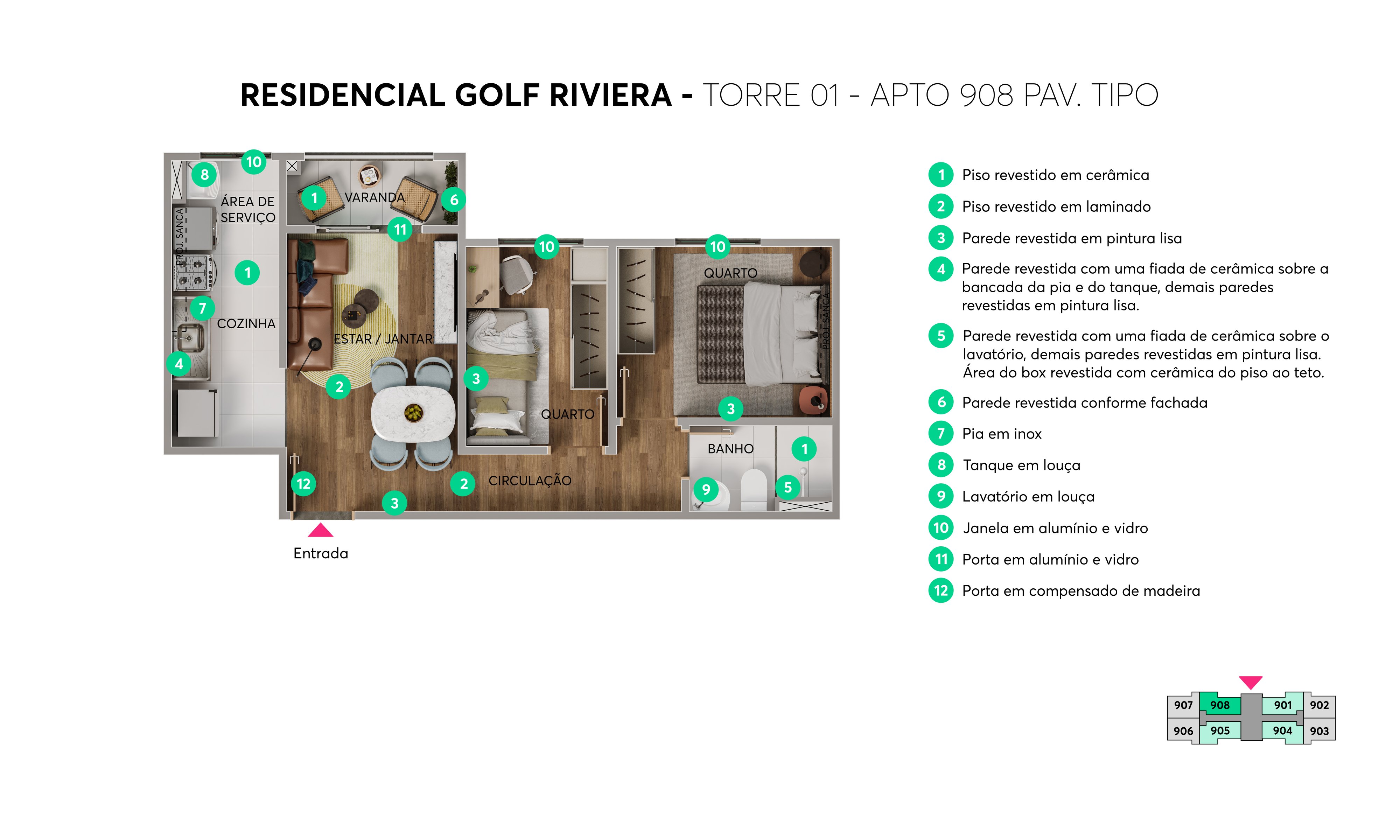 Residencial Golf Riviera, foto 14