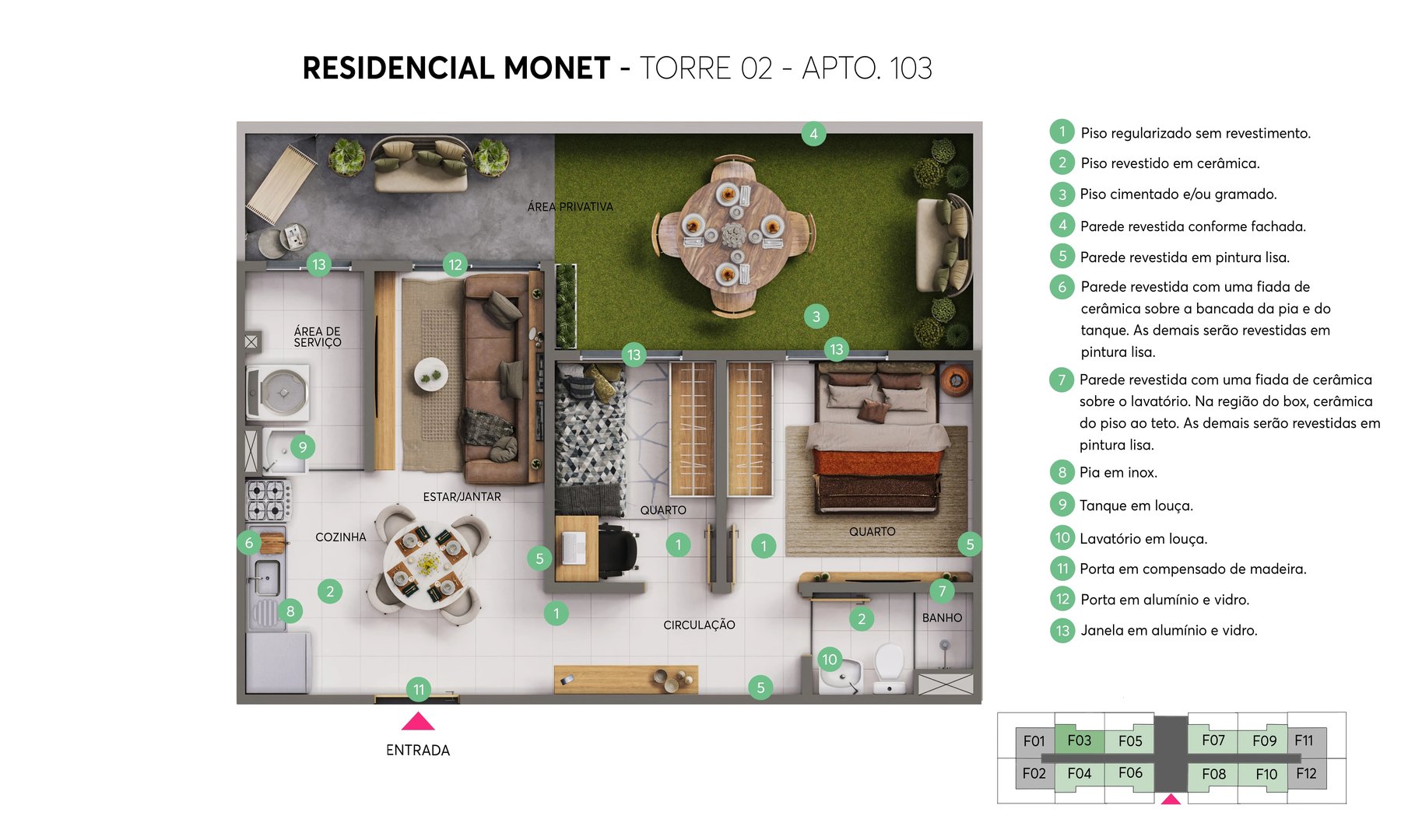 Residencial Monet - Foto 12
