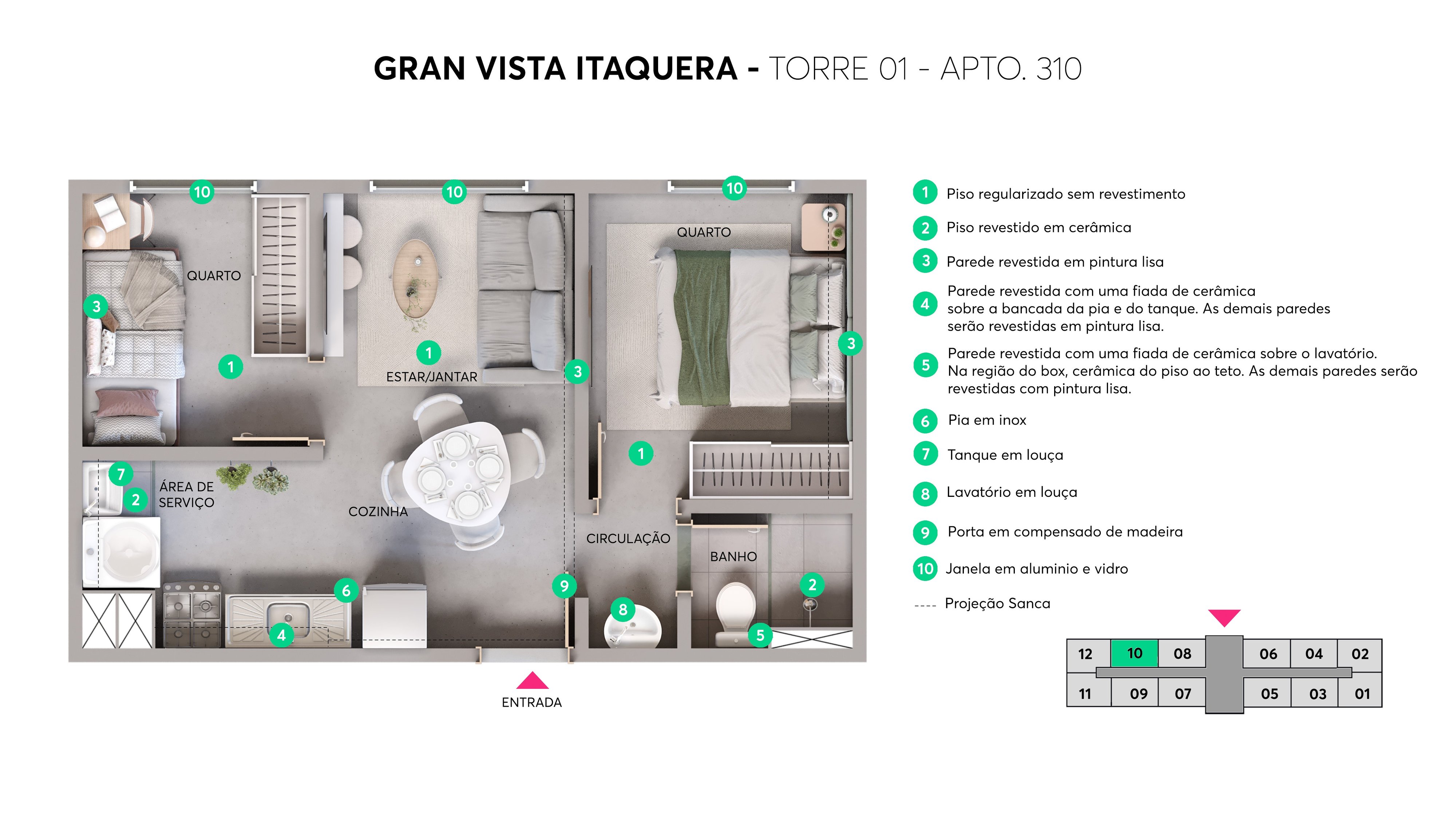 Residencial Gran Vista Itaquera - Foto 16