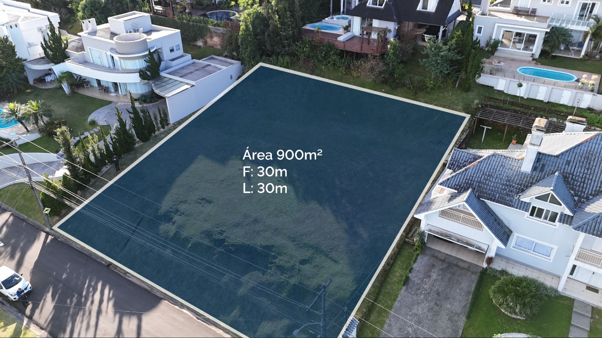 Terreno no Condomínio Costa Norte com 900 m²
