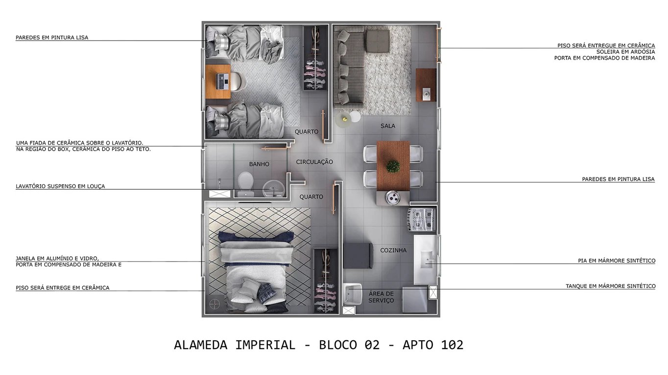 Residencial Alameda Imperial - Foto 12