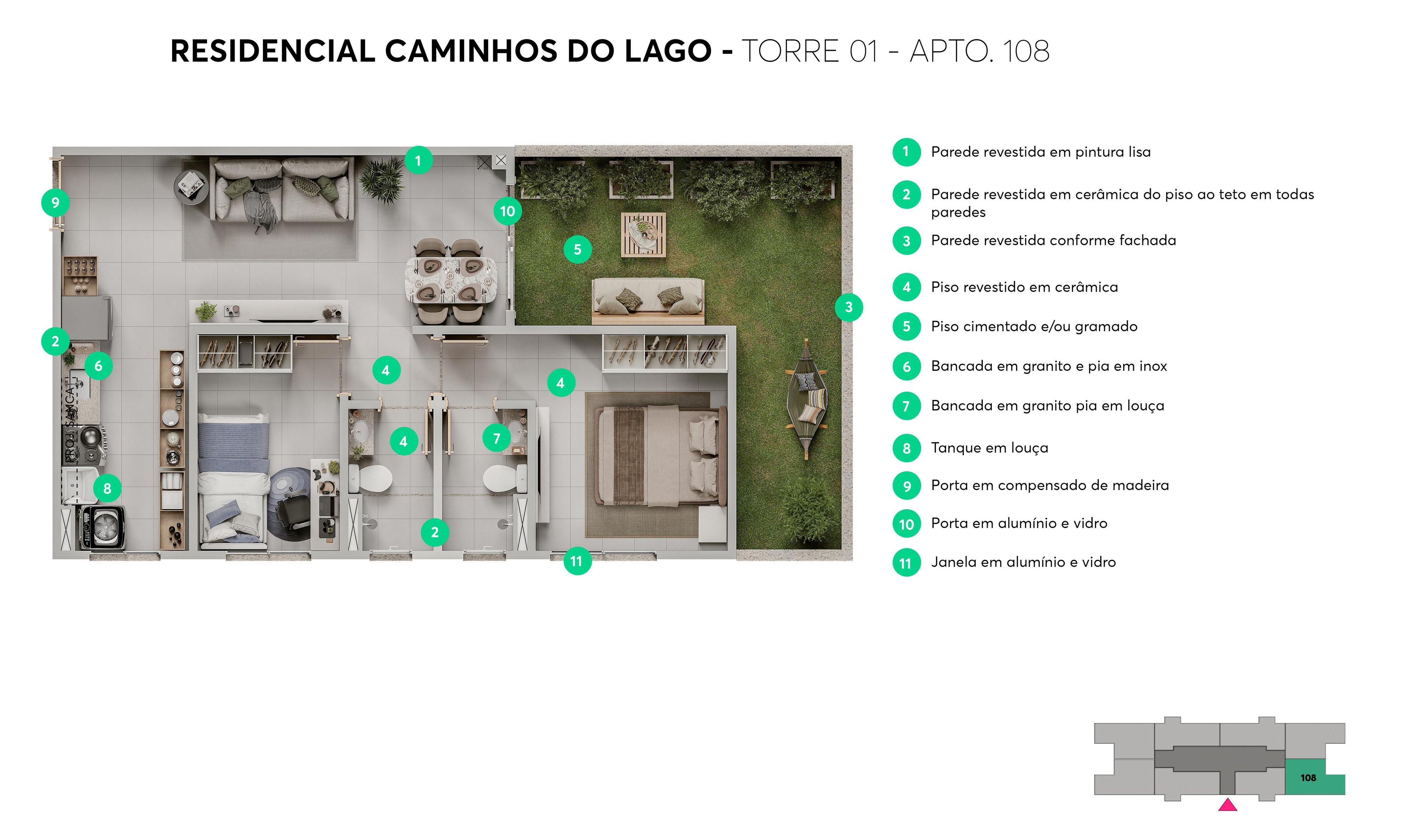 Condomínio Residencial Caminhos do Lago, foto 14