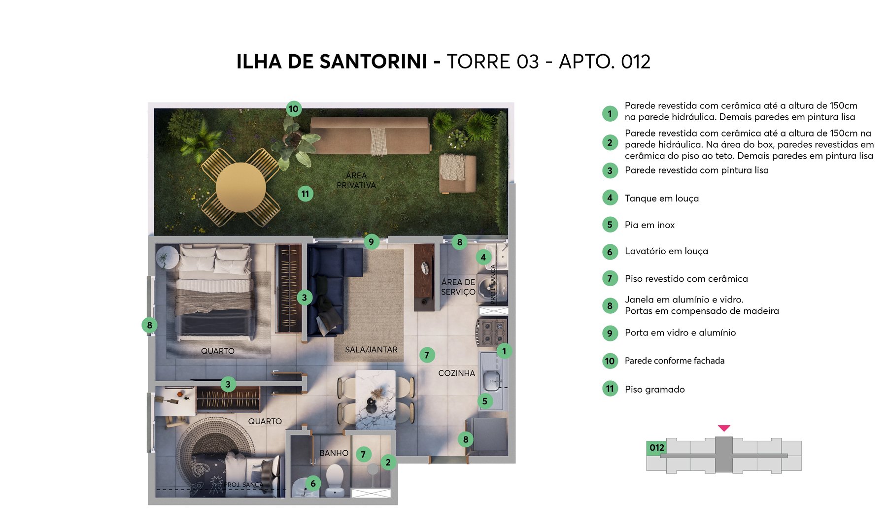 Residencial Ilha de Santorini - Foto 12