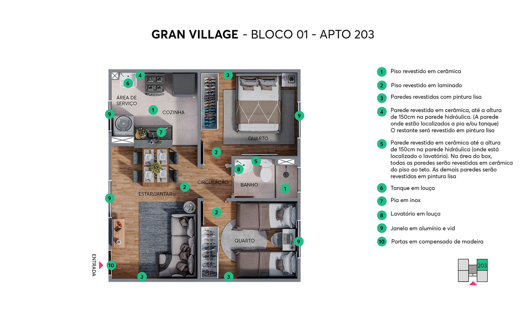 Residencial Gran Village - Foto 14