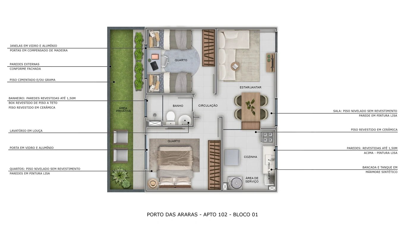 Residencial Porto das Araras - Foto 6