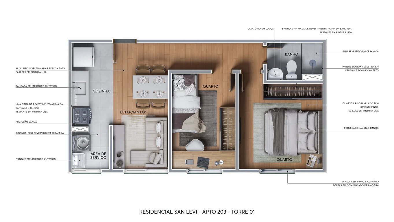 ESGOTADO - Residencial San Levi - Foto 9