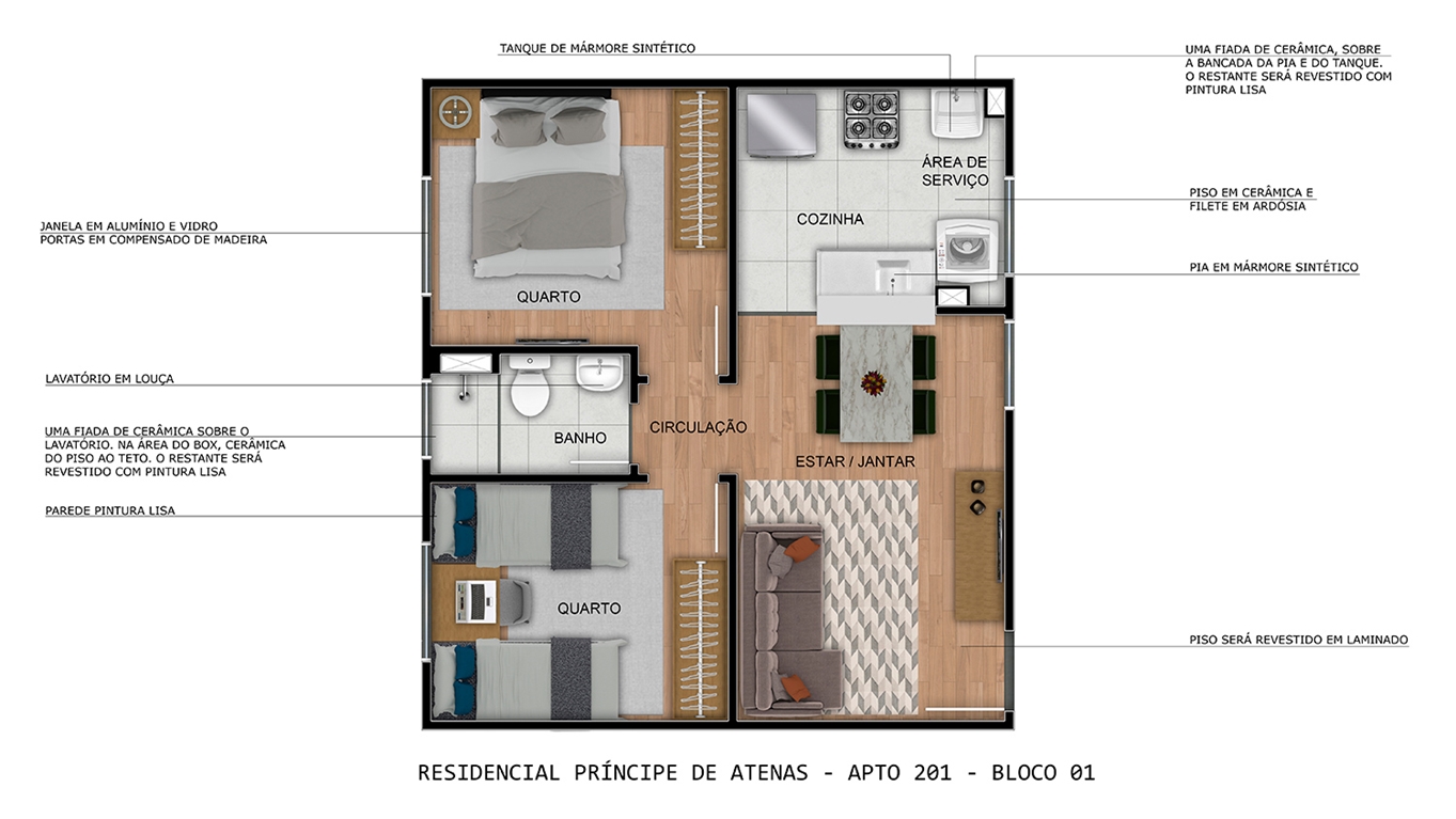 Residencial Príncipe de Atenas - Foto 17