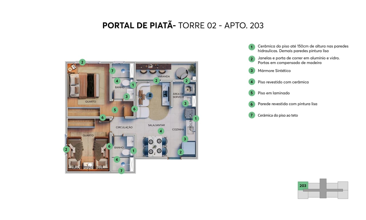 Residencial Portal de Piatã  - Foto 14
