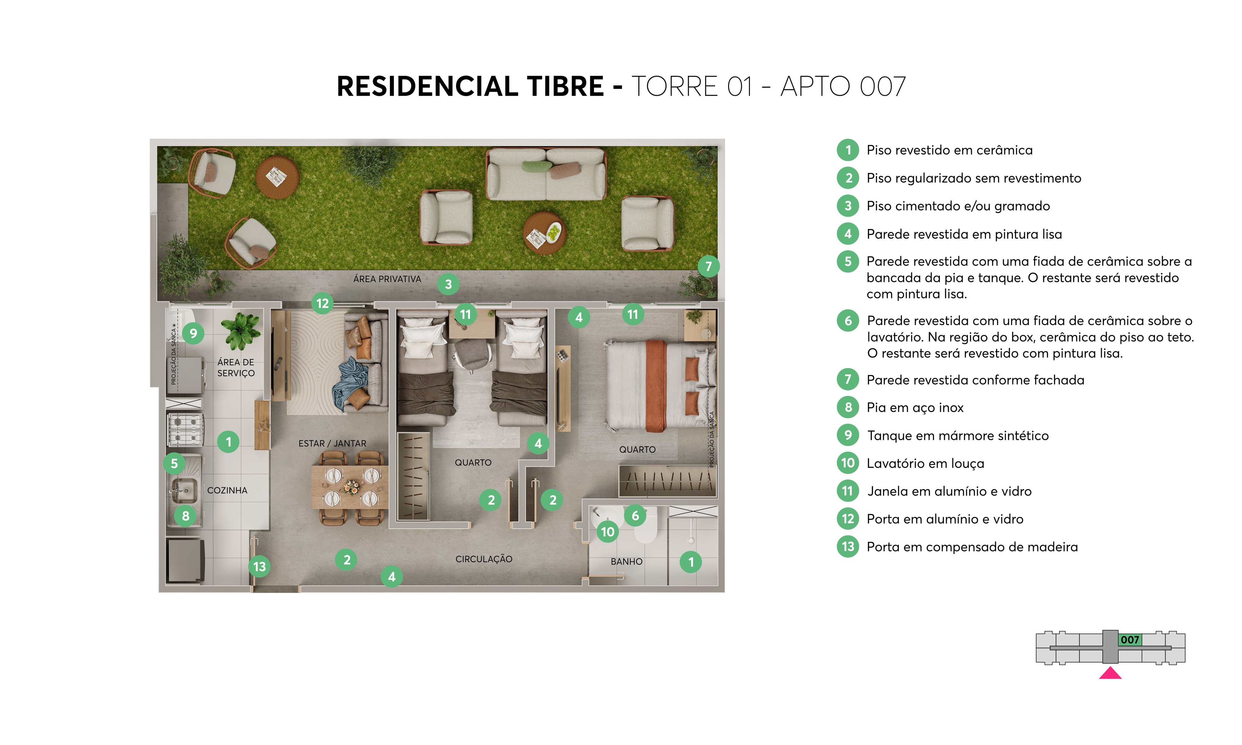 Residencial Tibre, foto 13