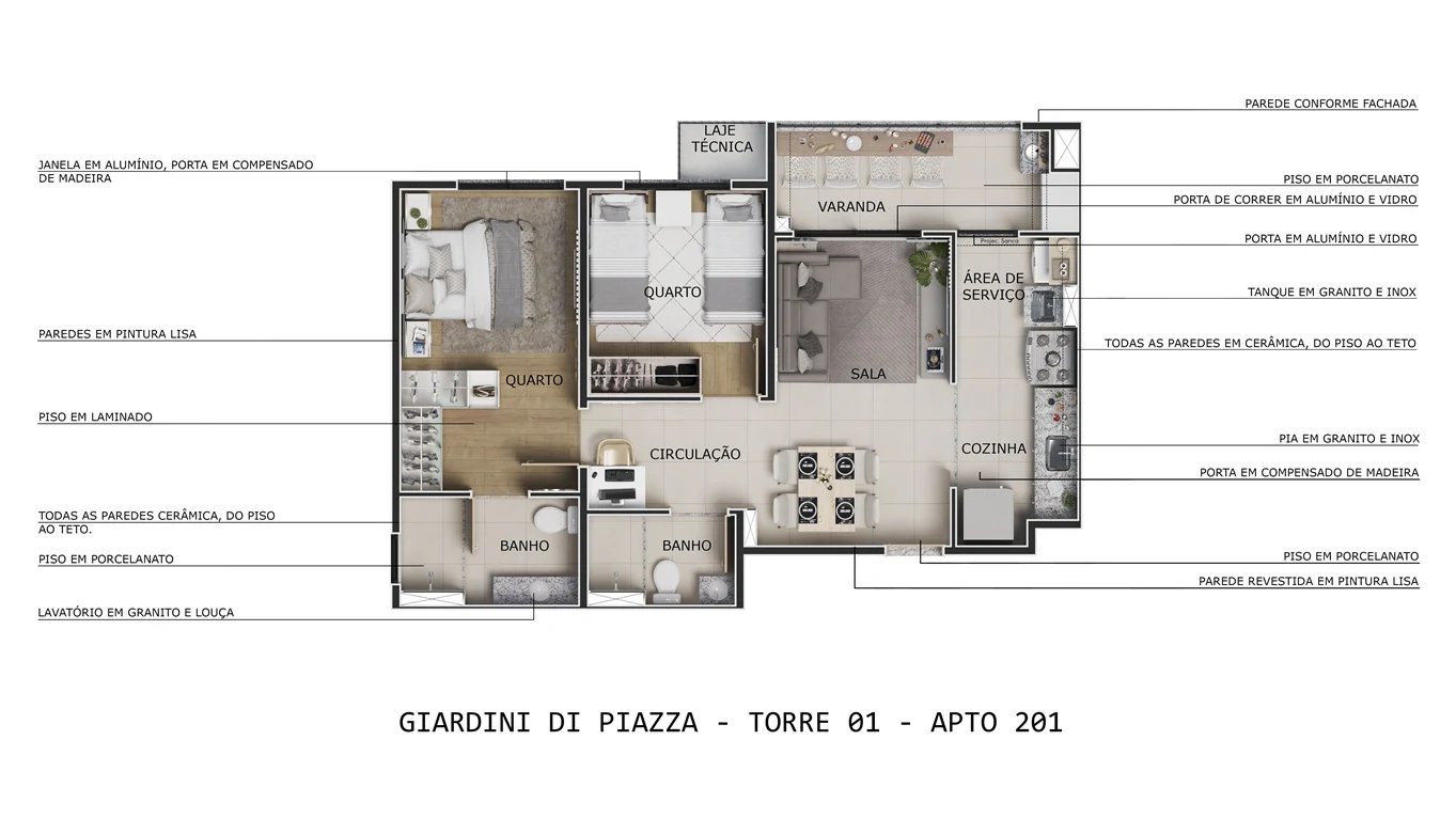 Residencial Giardini di Piazza  - Foto 23