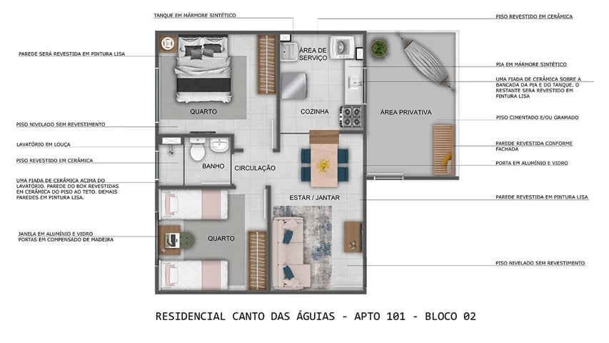ESGOTADO - Residencial Canto das Águias - Foto 7