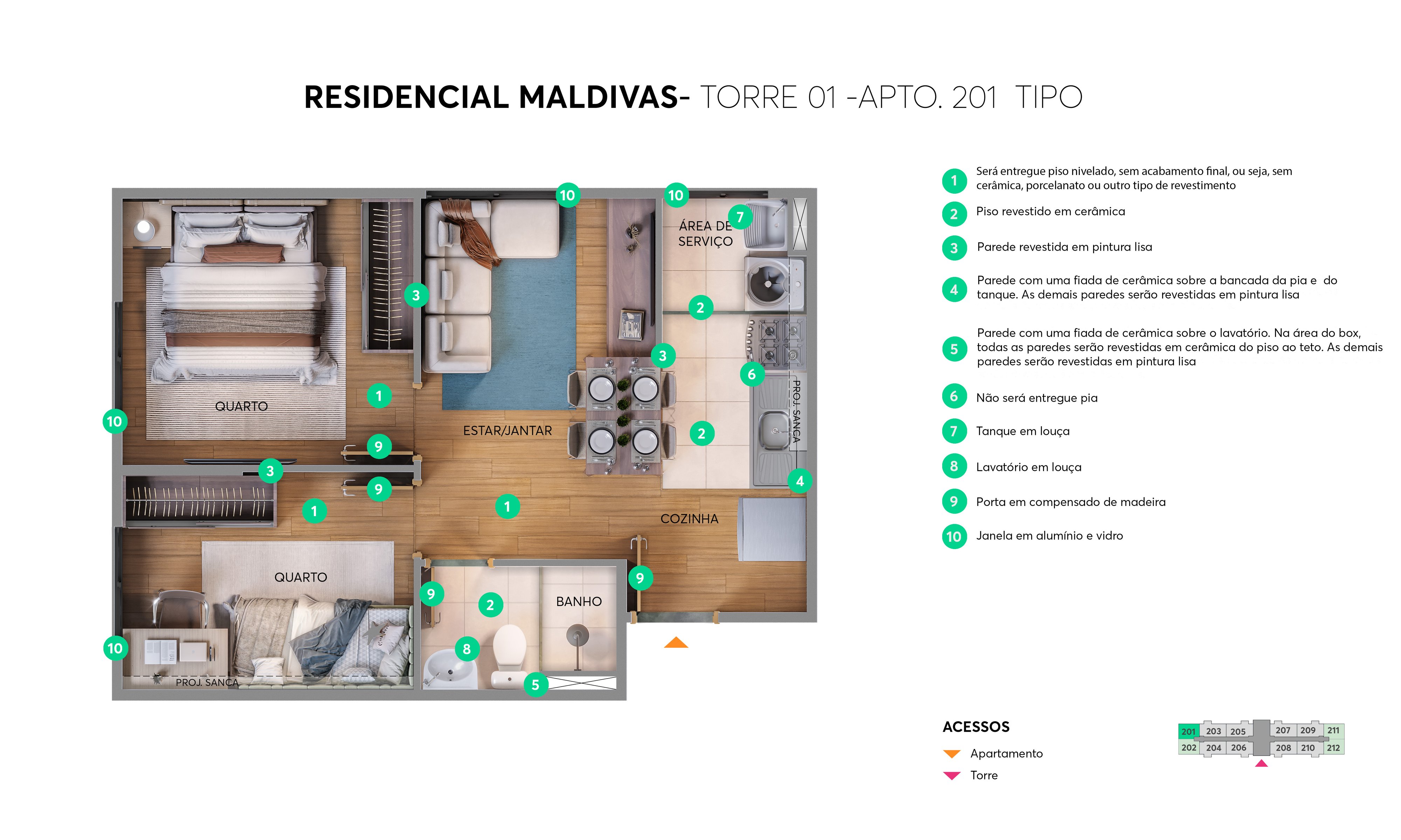 Residencial Maldivas - Foto 14