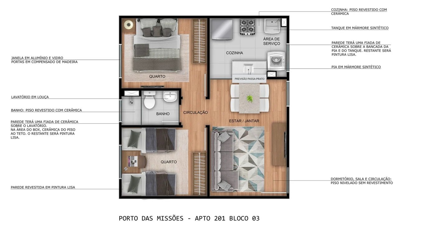 Residencial Porto das Missões - Foto 13