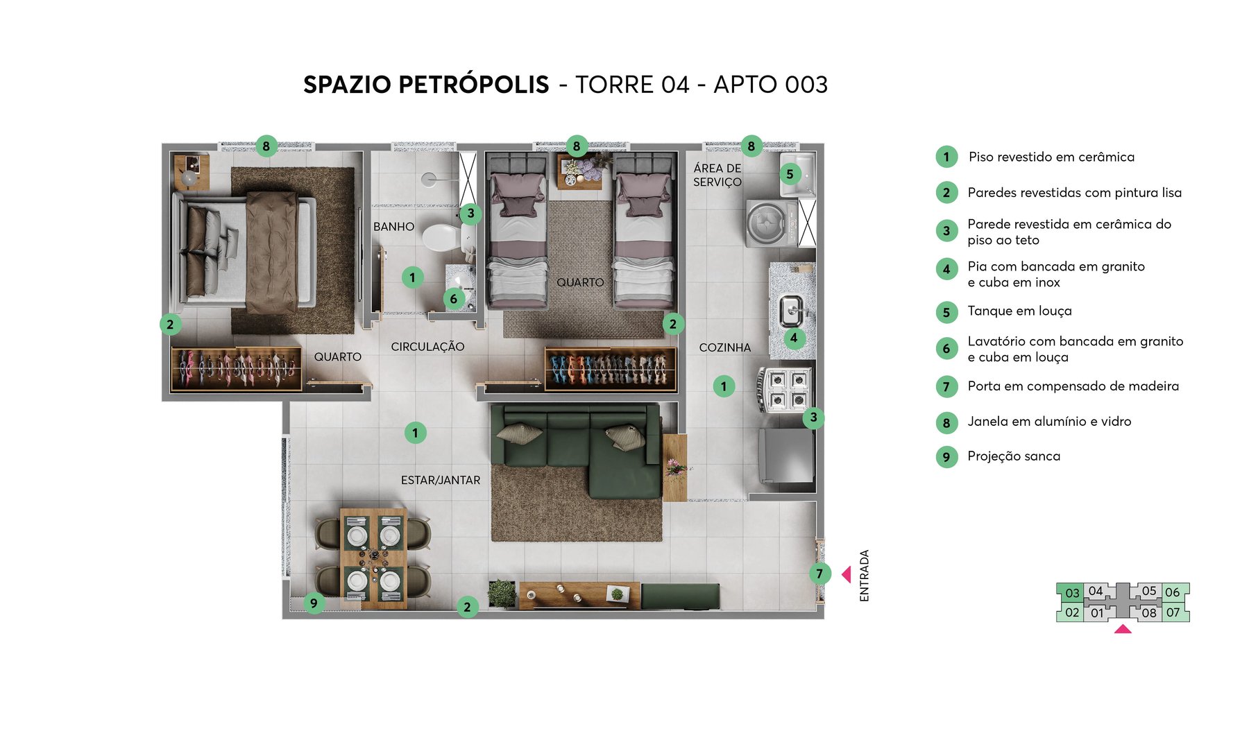 Residencial Spazio Petrópolis  - Foto 14