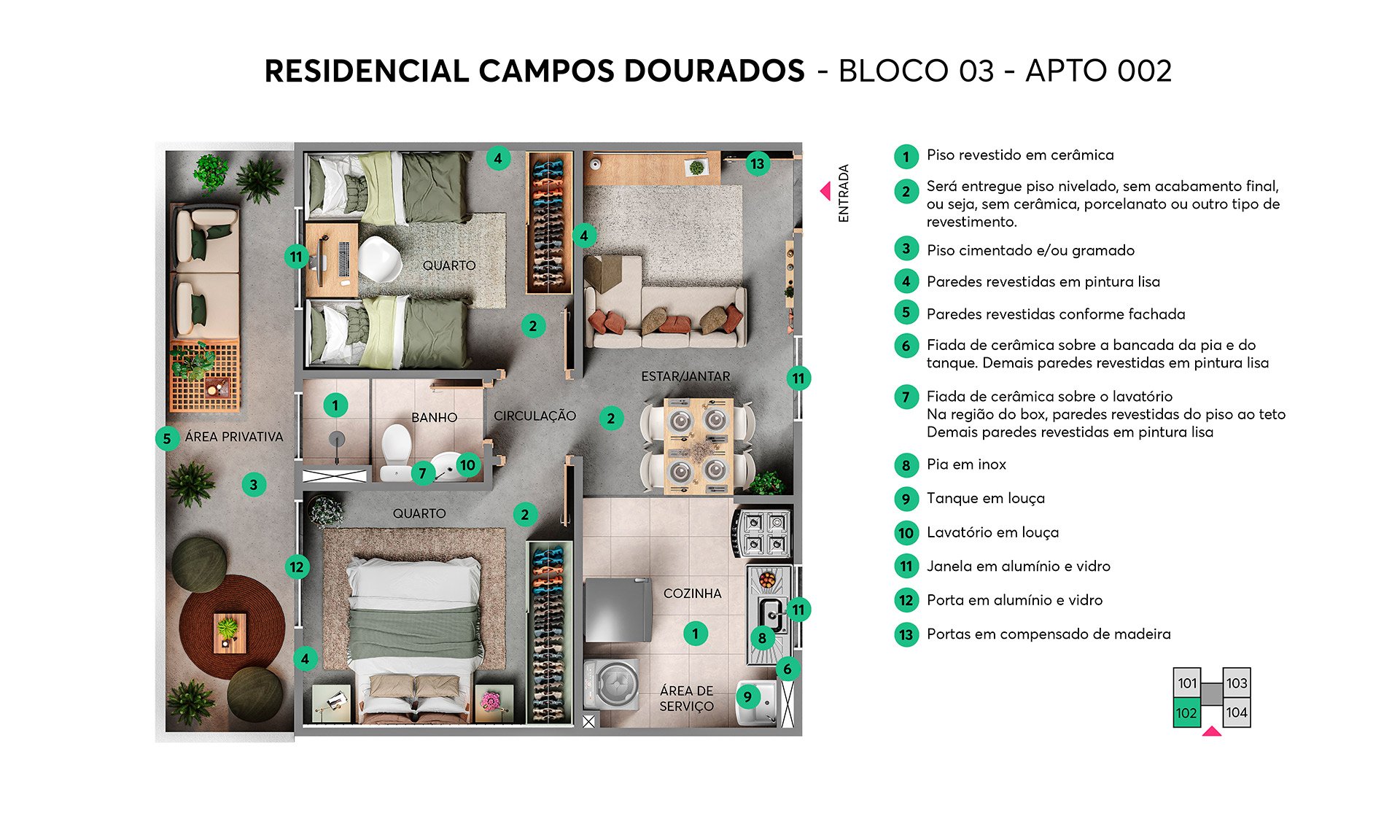 Vale Do Sereno - Residencial Campos Dourados - Foto 13