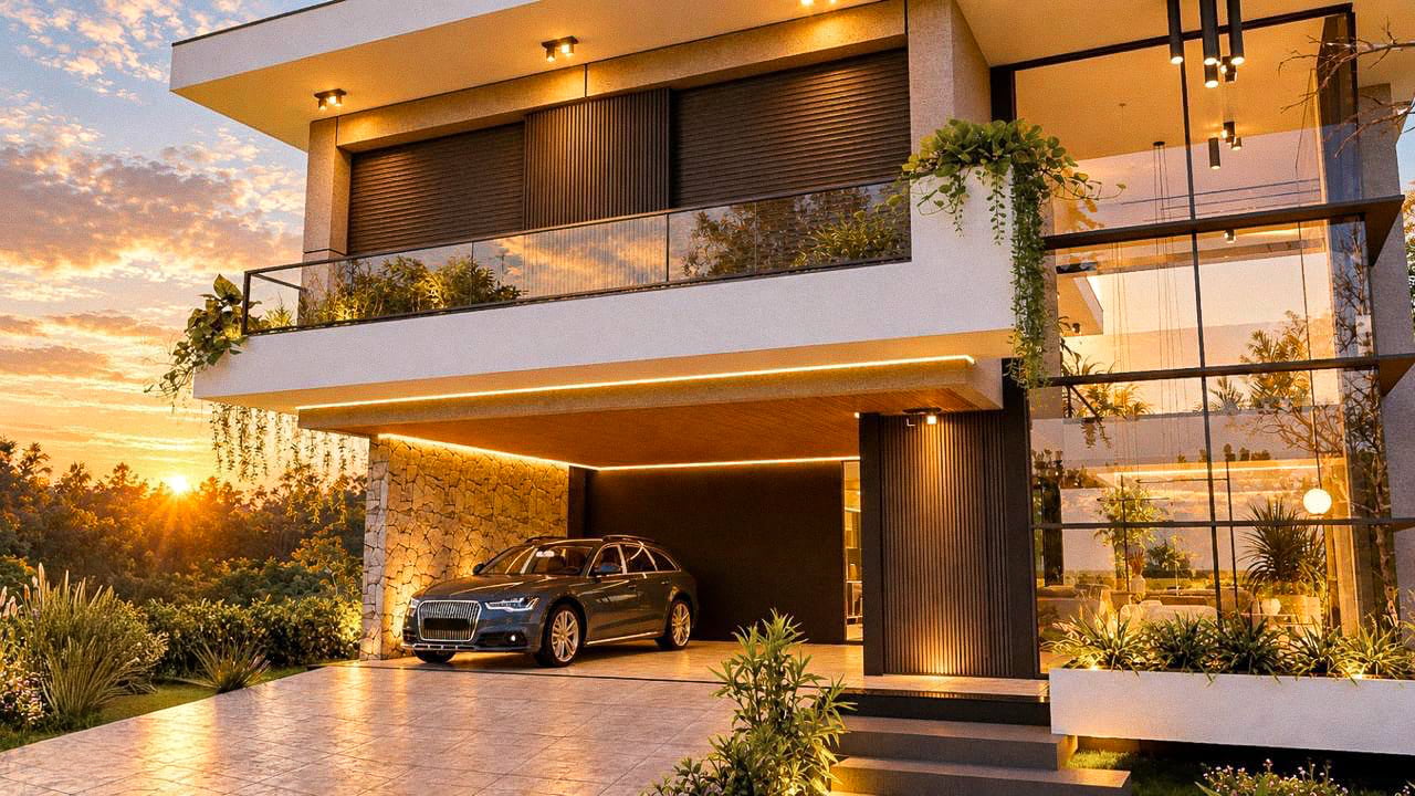 Casa no Condomínio no Country com 4 suítes e piscina privada