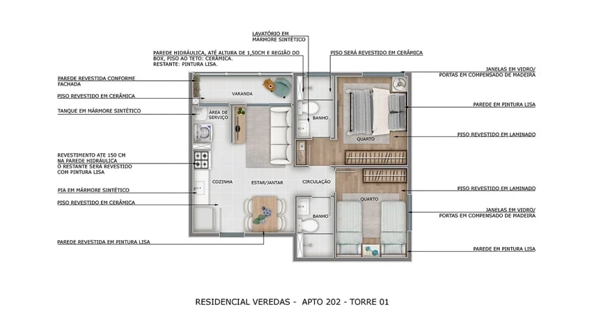 Residencial Veredas - Foto 17