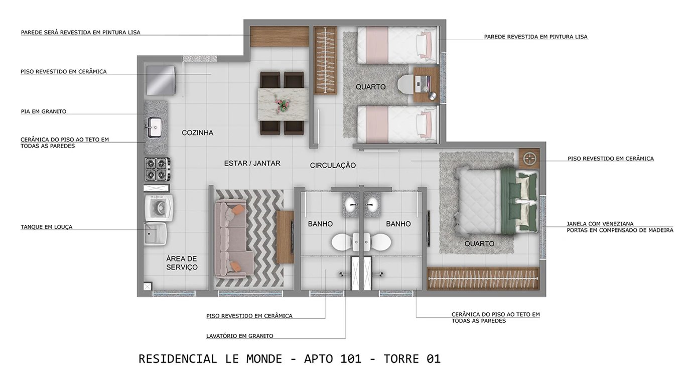 ESGOTADO - Residencial Le Monde - Foto 12