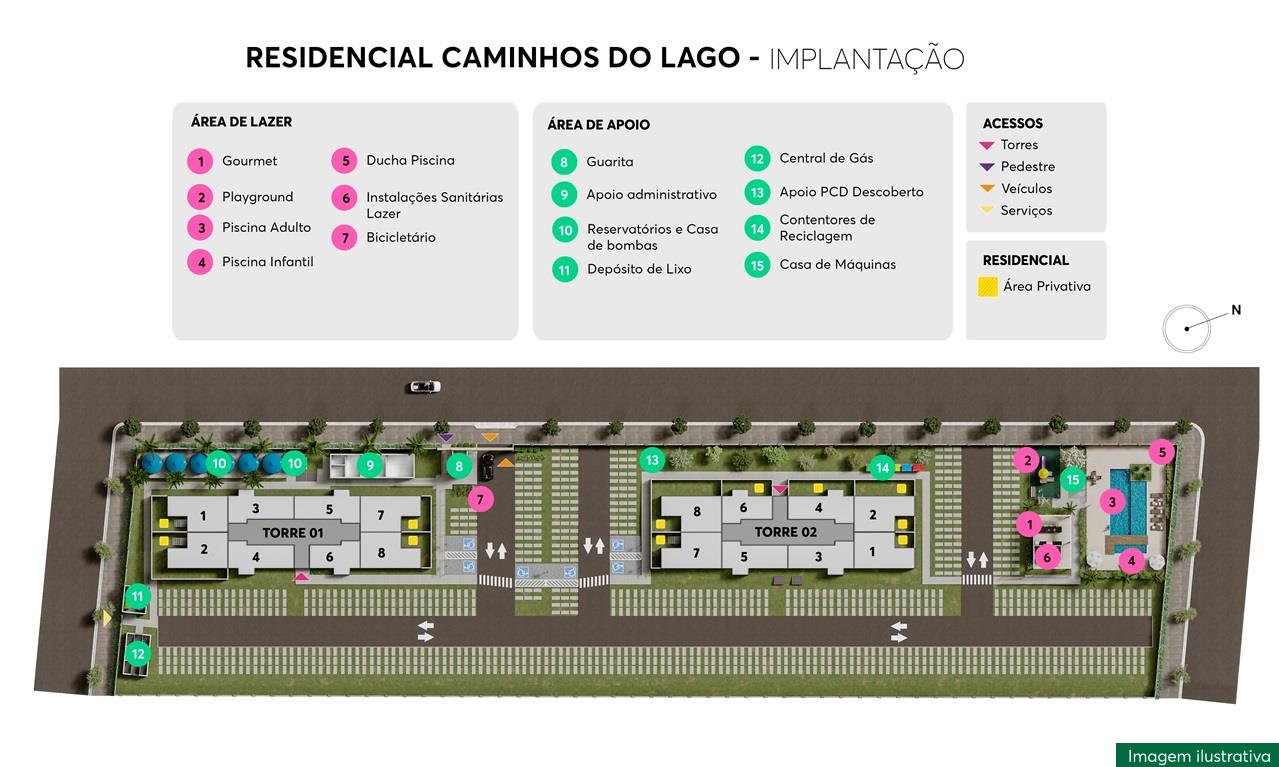 Condomínio Residencial Caminhos do Lago, foto 12