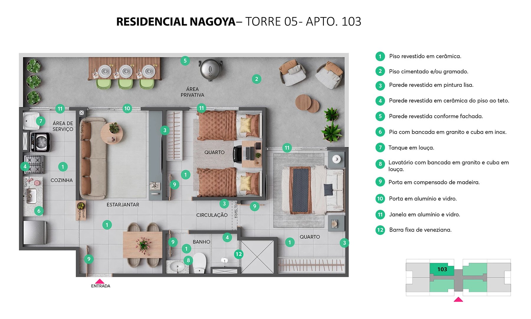 Residencial Nagoya  - Foto 16