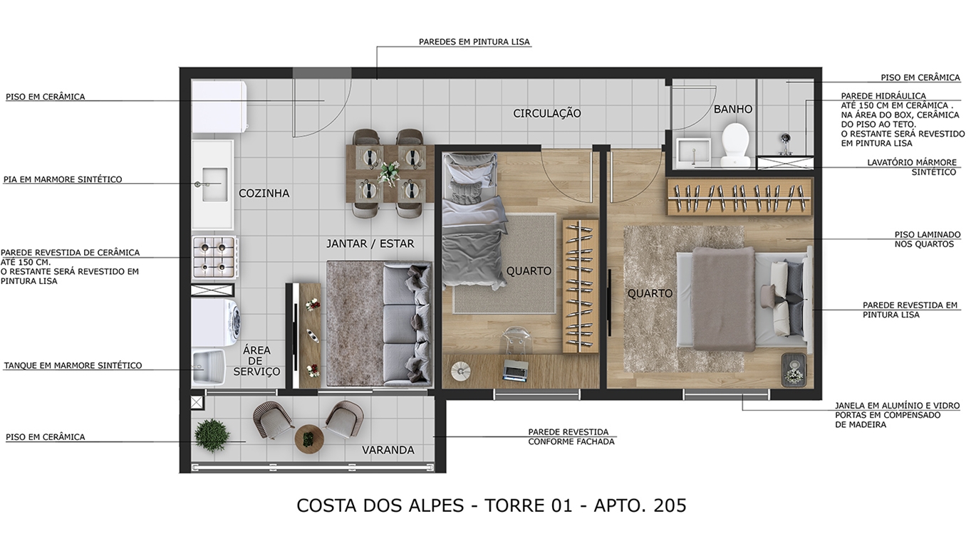 Residencial Costa dos Alpes - Foto 13