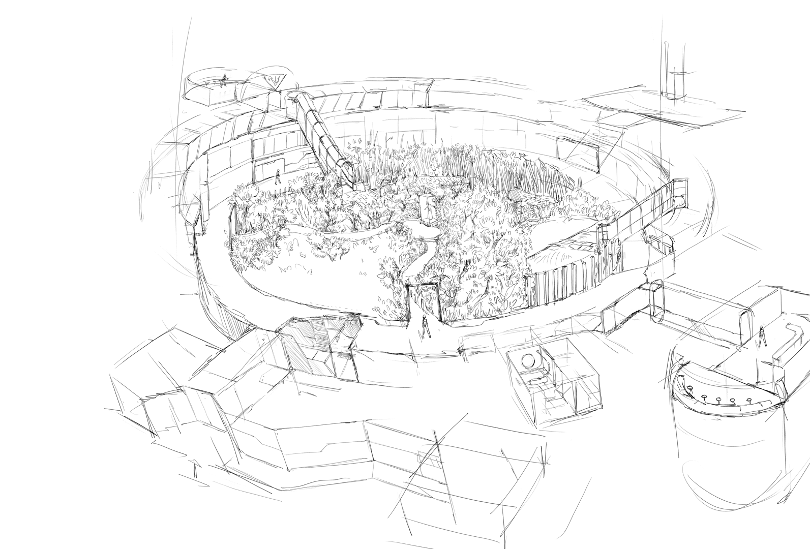 Environment concept art 1000xResist