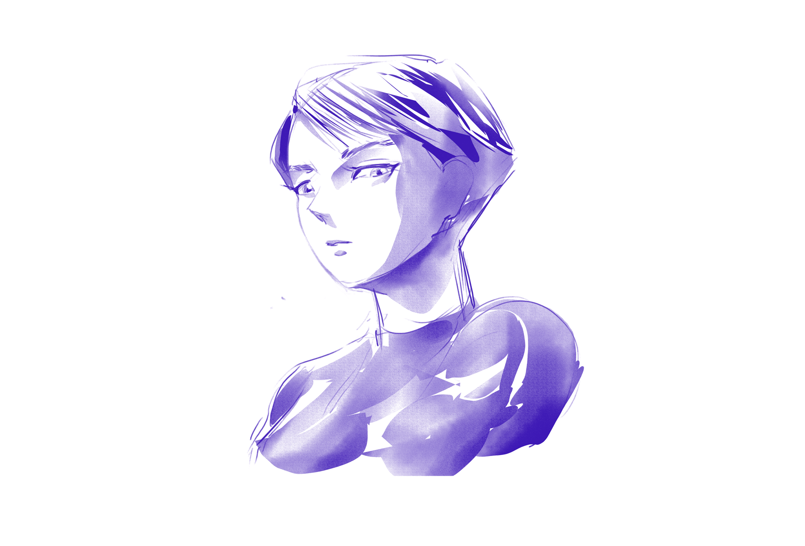 Character sketch from 1000xRESIST